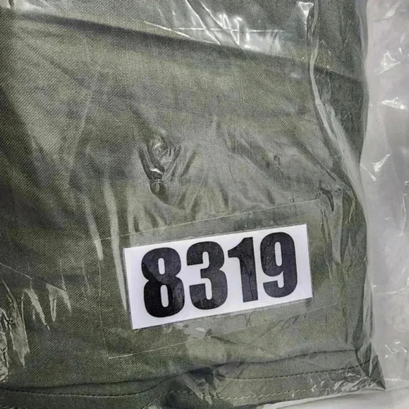 Larry Levine Linen Blend Green Capri Pants Women's 14 - Picture 7 of 7